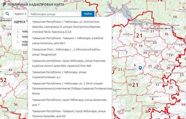 Публичная кадастровая карта рф росреестра официальный сайт